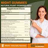 Rooterra Inner Bloom Sleep Gummies on a wooden table