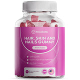 Rosabella Biotin Gummies 5000mcg front view with packaging