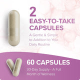 Rosabella Saffron Blend Supplement 30mg capsules with ingredients