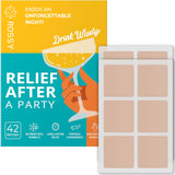 Rossy Drinking Relief Patches front packaging view