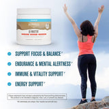 ROUNDHOUSE PROVISION Adaptogenic Mushroom Blend 93g back view