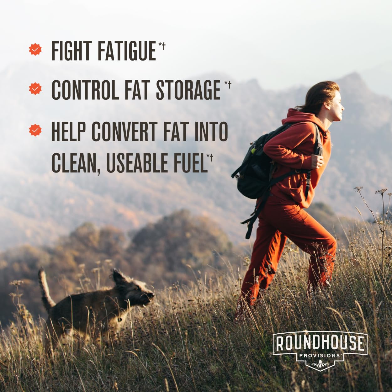 ROUNDHOUSE PROVISION Fat Burner Capsules side view