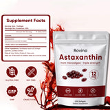 ROVINA Astaxanthin Softgels close-up of softgel