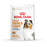 ROYAL CANIN Skin & Coat Health Supplement Soft Chews packaging front view
