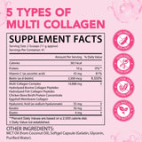 RSGRT Multi Collagen Peptides Powder with measuring scoop