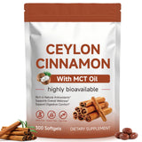 RTEWXLP Ceylon Cinnamon Supplement 300 liquid softgels front view