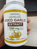 RTQSU Aged Garlic Softgels nutritional information