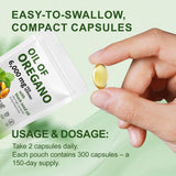 RTQSU Oil of Oregano Softgels nutritional information