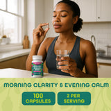 RUACAPS Mimosa Pudica Supplement capsules in a hand
