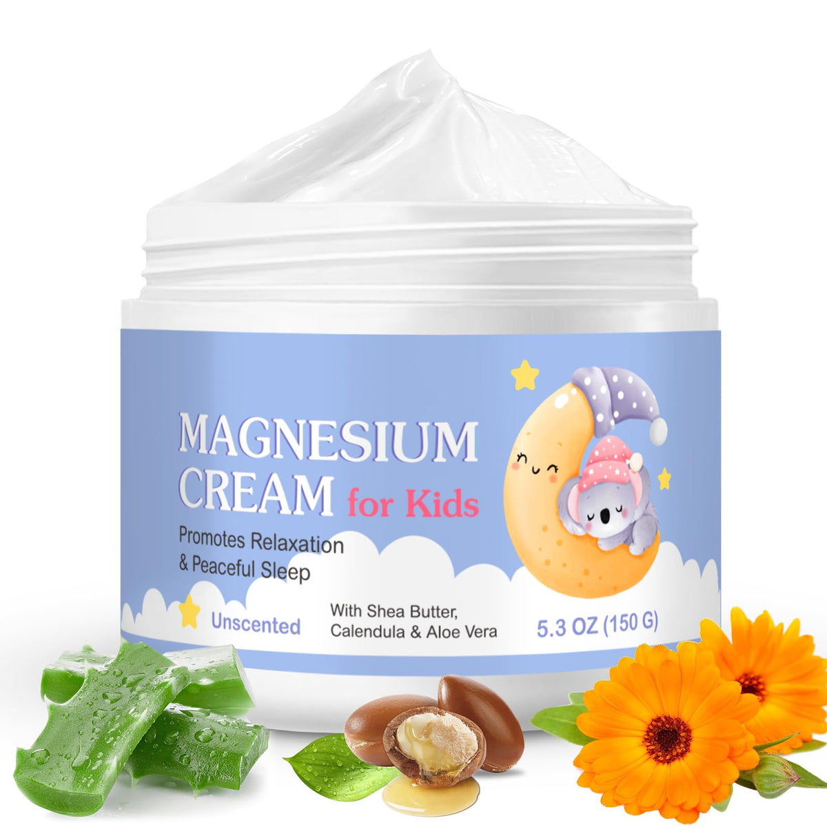 Ruduwu Magnesium Cream for Kids 191g front view