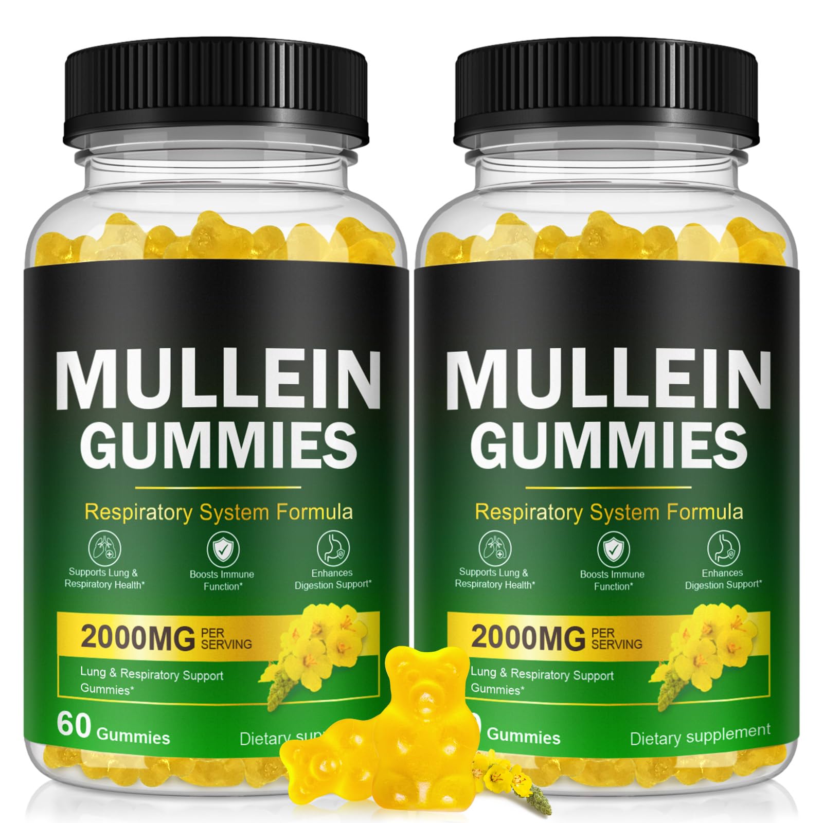 Ruduwu Mullein Leaf Gummies 200g front view