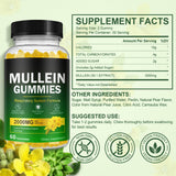 Ruduwu Mullein Leaf Gummies in a bowl