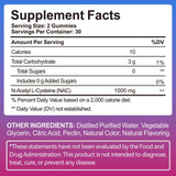 Ruduwu NAC Gummies 1000mg opened packaging with gummies