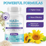 Ruduwu NAD Resveratrol Supplement bottle side view