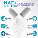 Ruduwu NAD Resveratrol Supplement ingredients list