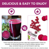 Ruduwu Total Beets Soft Chews in a hand