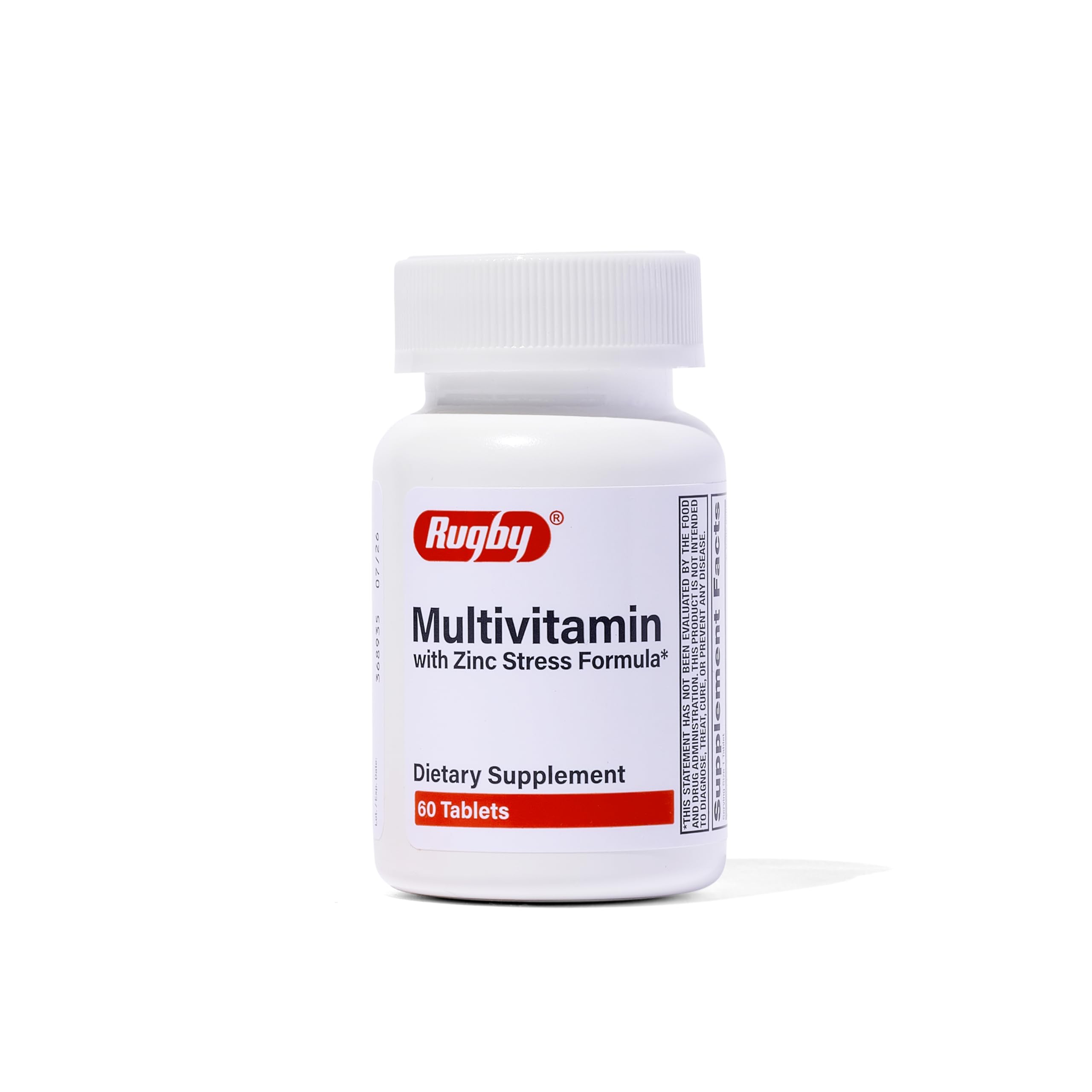 RUGBY LABORATORIES Multivitamin Stress Tablets front view