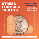 RUGBY LABORATORIES Multivitamin Stress Tablets side view