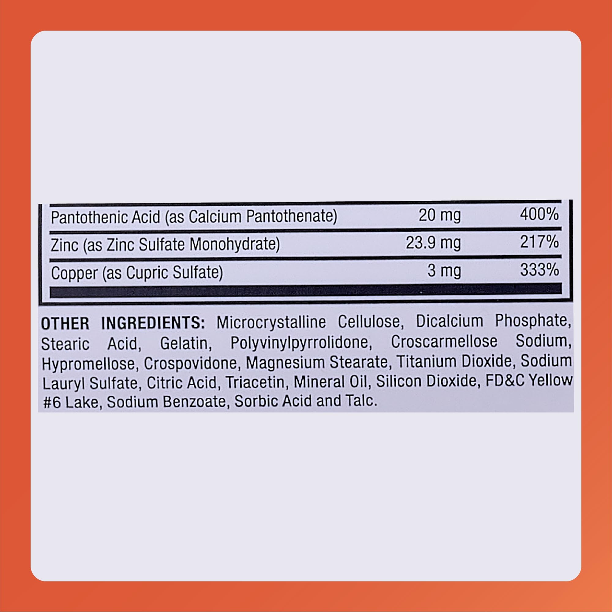 RUGBY LABORATORIES Multivitamin Stress Tablets with a meal setting