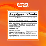 RUGBY LABORATORIES Niacinamide Tablets 500mg with daily supplements