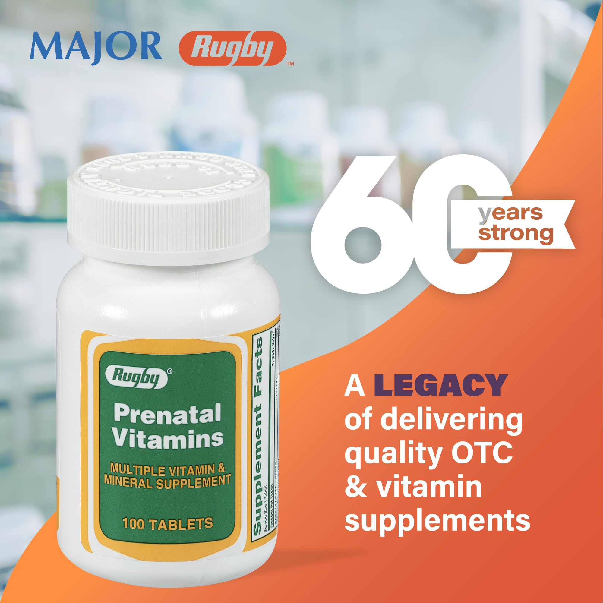 RUGBY LABORATORIES Prenatal Vitamins lifestyle scene