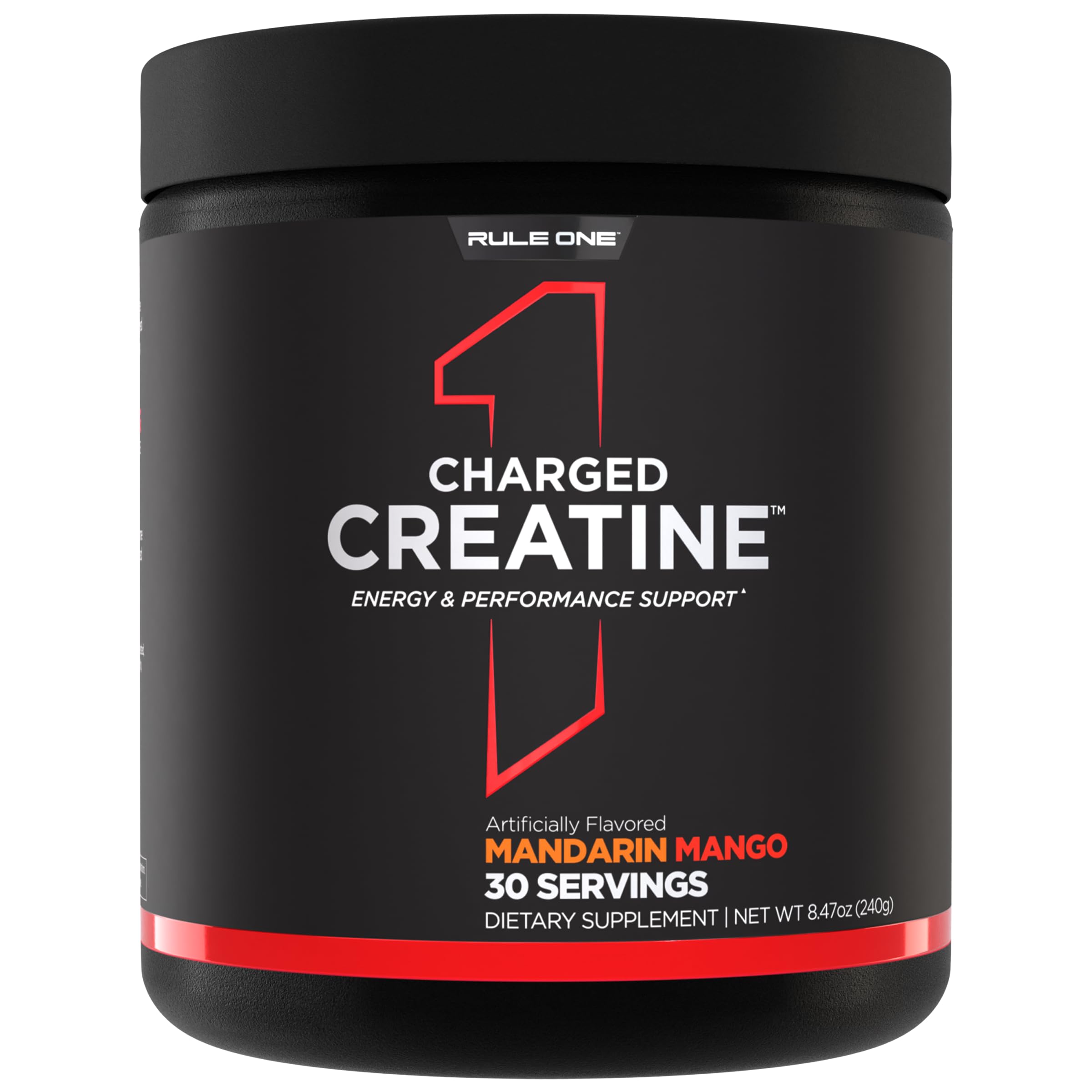 Rule 1 Proteins Charged Creatine 318g front view