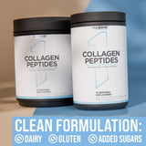 Rule 1 Proteins Collagen Peptides 525g with a smoothie