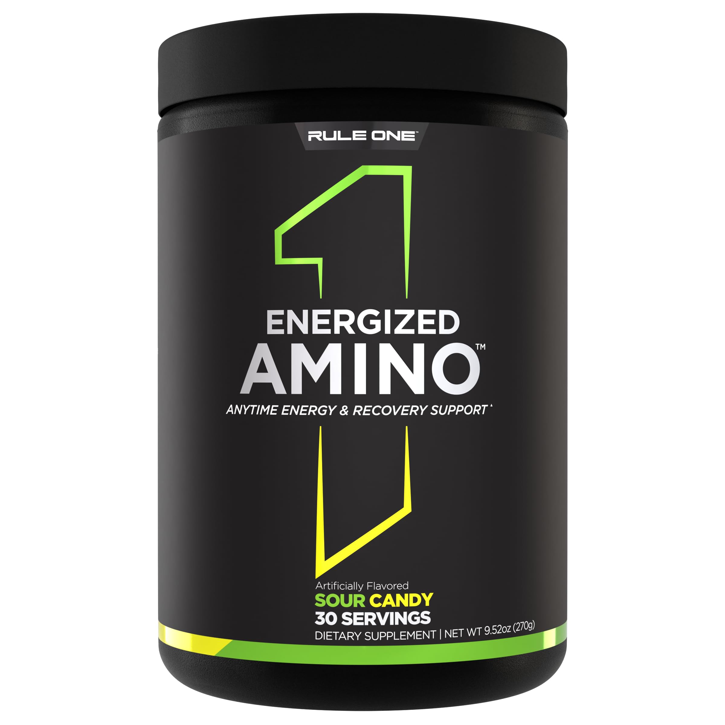 Rule 1 Proteins Energized Amino 354g front view