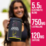 Rule 1 Proteins Energized Amino BCAA Powder lifestyle scene