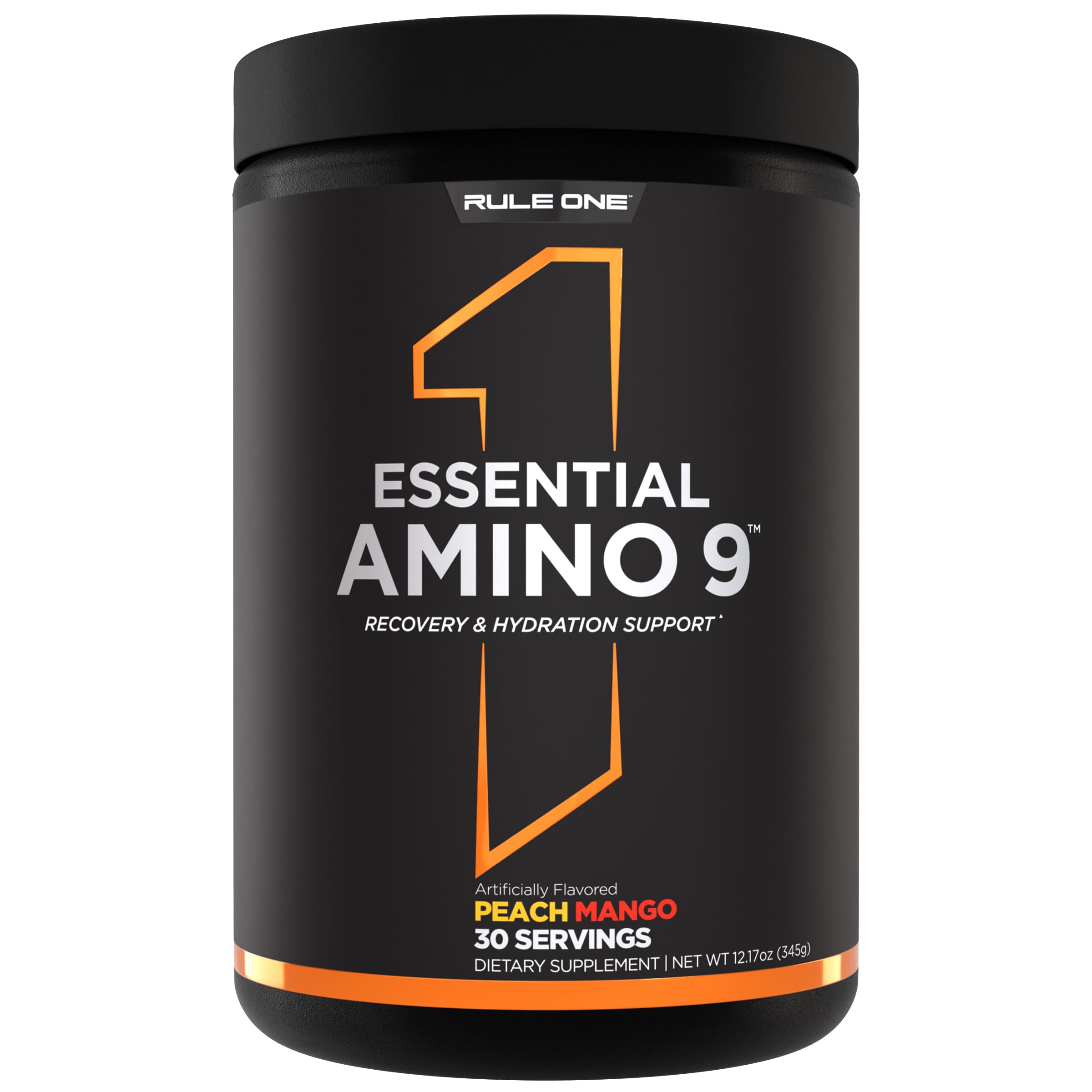 Rule 1 Proteins Essential Amino 9 BCAAs 345g front view