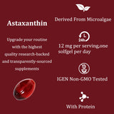 Rulinal Astaxanthin supplement ingredients list