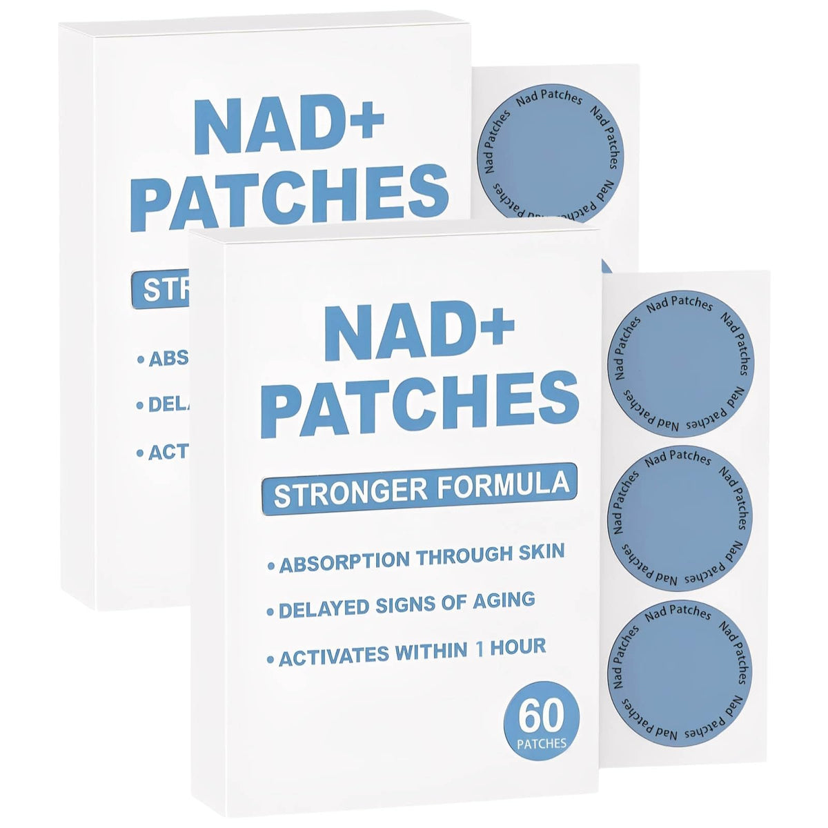 Rulinal NAD+ Patches for Women package front view