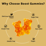 Rulinal support Gummies on a kitchen counter
