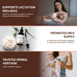 Rumina Naturals Milk Aplenty Lactation Supplement 222g capsules
