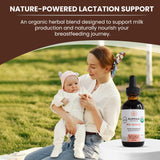 Rumina Naturals Milk Aplenty Lactation Supplement 222g lifestyle scene