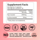 RUNICA Inositol Supplement 90-day supply capsules