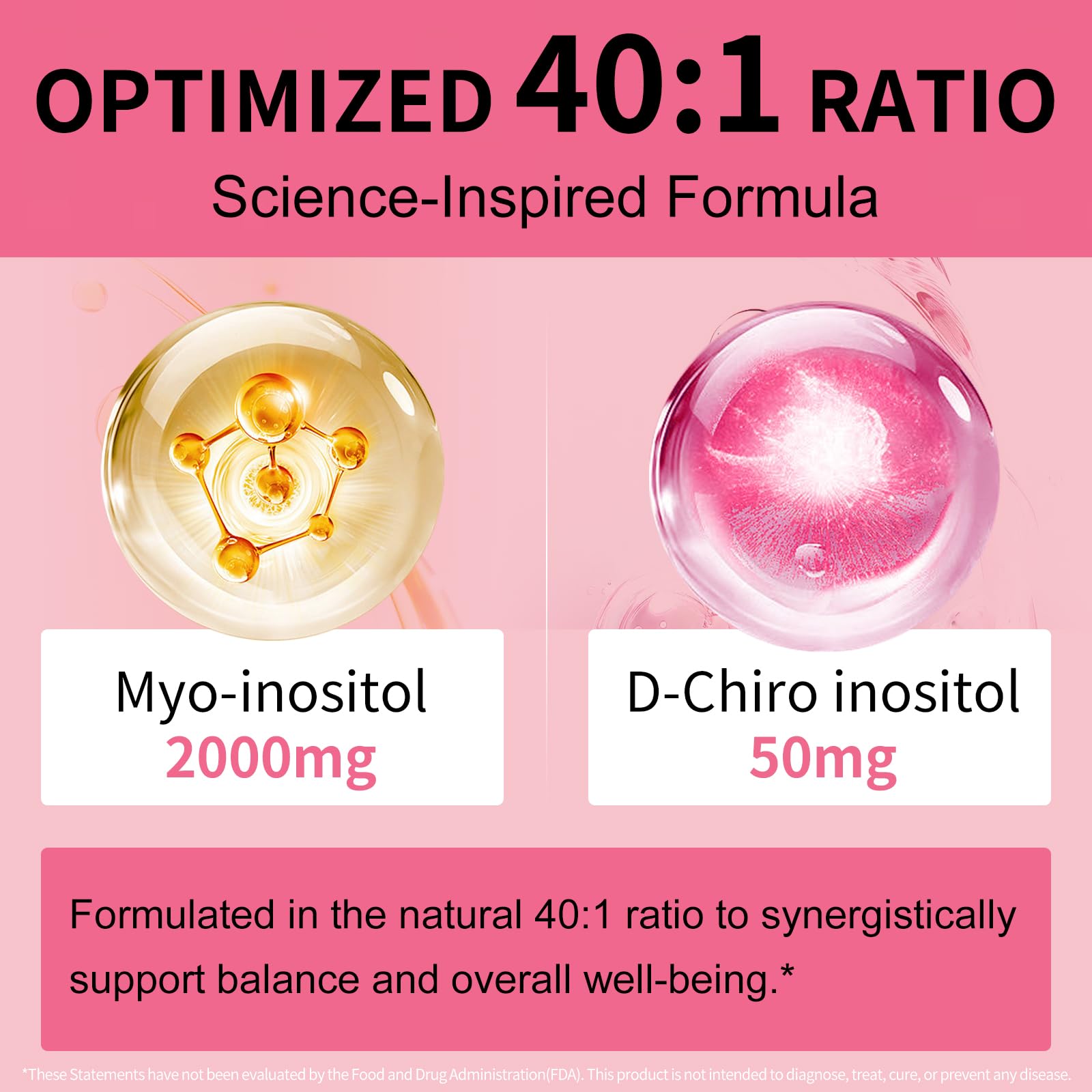 RUNICA Inositol Supplement ingredients list