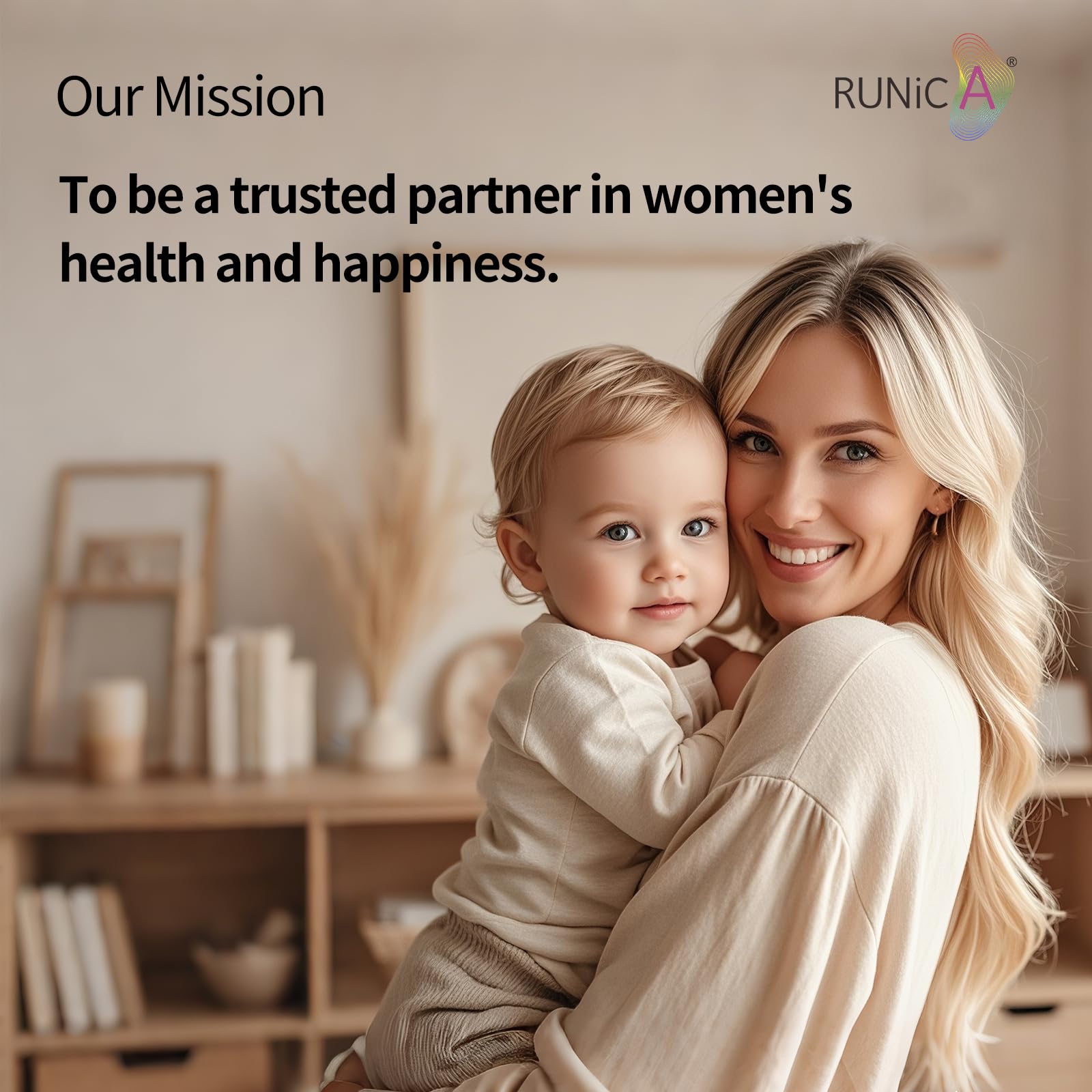 RUNICA Inositol Supplement lifestyle shot on a kitchen counter