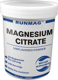 RUNMAG Magnesium Citrate Powder front view packaging