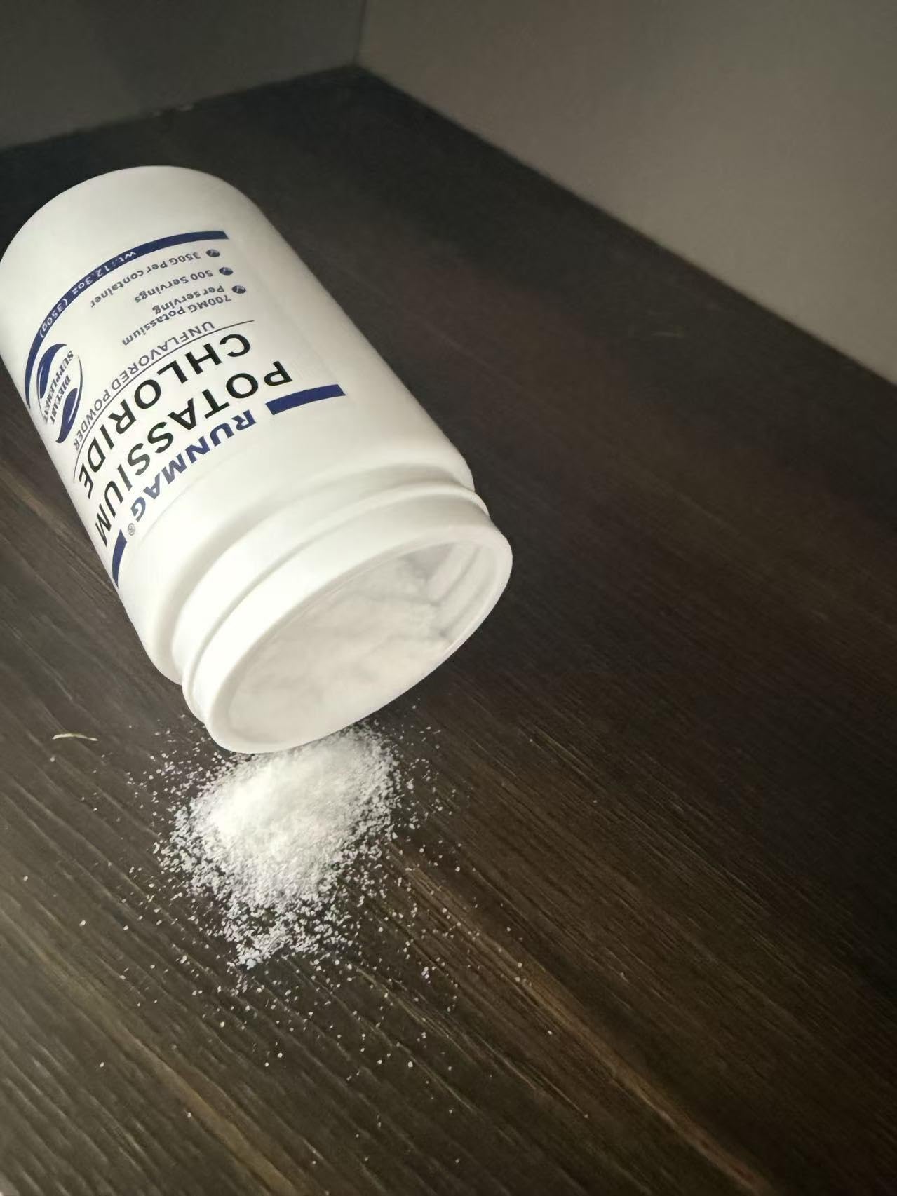 RUNMAG Potassium Chloride Powder 350g powder texture