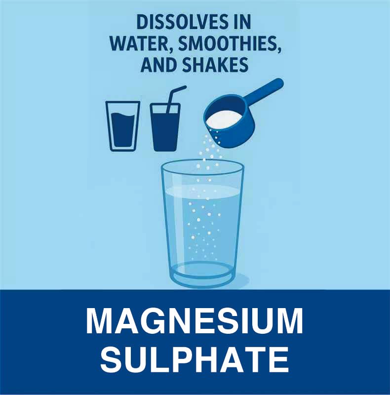 RUNMAG Pure Magnesium Sulfate Powder 300g ingredient list