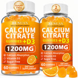 RUNUAN Calcium Citrate Gummies front view with packaging