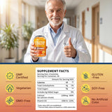 RUNUAN Calcium Citrate Gummies on a wooden table