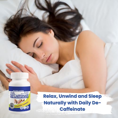 RUTA Daily De-Caffeinate Sleep Supplement Capsules packaging