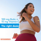 RUTASCORBIN Vitamin C with Rutin tablet close-up