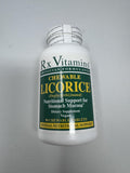 Rx Vitamins DGL Licorice 500 mg 90 Tablets front view