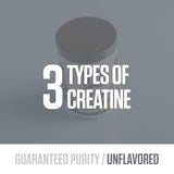 RYSE Loaded Creatine 340g top view showing scoop