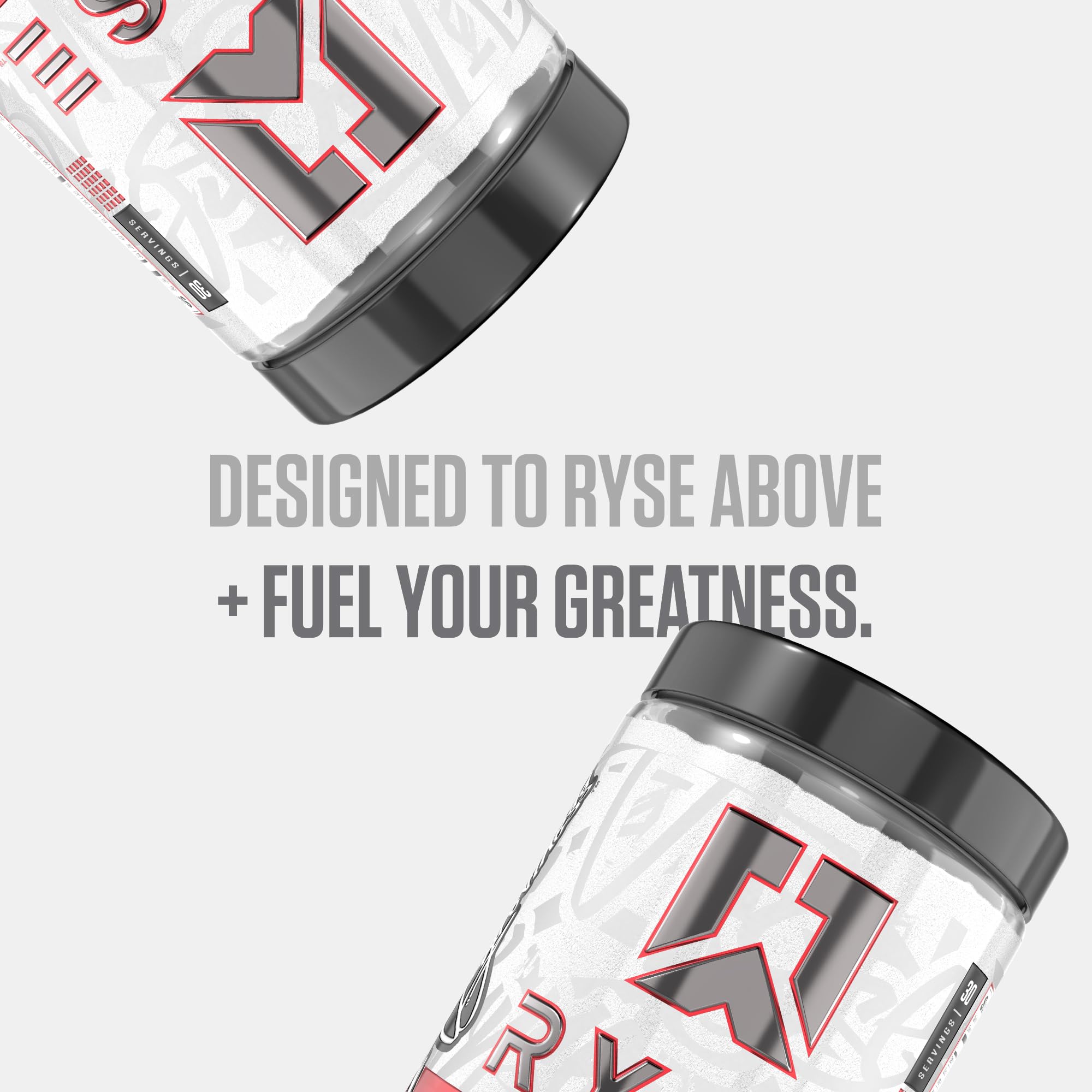 RYSE Loaded Creatine 340g with ingredients list