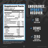 RYSE Up Supplements BCAA Formula 399g side view