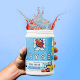 RYSE Up Supplements BCAA Formula mixed in water